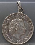 Zilveren rijksdaalder 1960 - 2 1/2 gulden 1960 als hanger, Zilver, 2½ gulden, Koningin Juliana, Losse munt