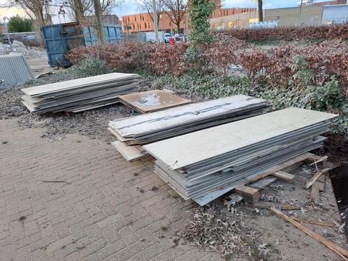 Grote partij Trespa HPL verschillende formaten Winschoten, Doe-het-zelf en Verbouw, Platen en Panelen, Gebruikt, HPL, Minder dan 20 mm