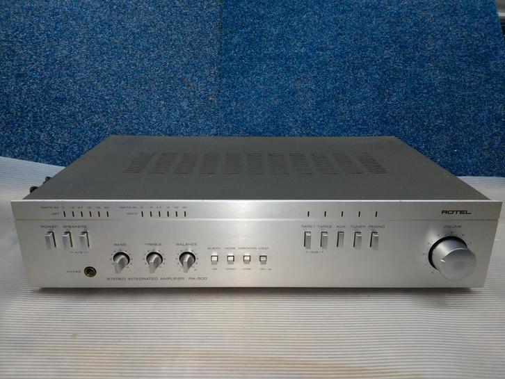 Rotel RA-500 versterker - Gerestaureerd & Origineel!, Audio, Tv en Foto, Versterkers en Receivers, Refurbished, Stereo, Minder dan 60 watt