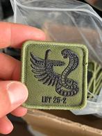 Unieke 5x5 Lichtings patch LVT 25-2 - KLU - LVT - OGRV, Verzamelen, Verzenden, Luchtmacht, Nederland, Embleem of Badge