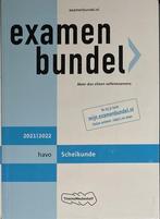 Examenbundel HAVO Scheikunde 2021-2022, Ophalen, Zo goed als nieuw, HAVO, Scheikunde