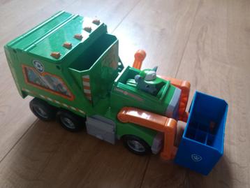 Paw Patrol Rocky vuilnisauto beschikbaar voor biedingen