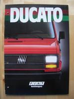 Fiat Ducato 1988 Brochure, Overige merken, Fiat, Zo goed als nieuw, Ophalen