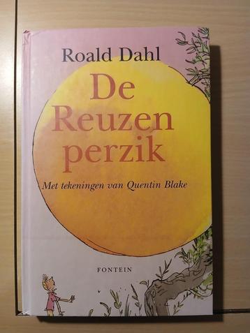 De reuzenperzik door Roald Dahl  (hardcover) beschikbaar voor biedingen