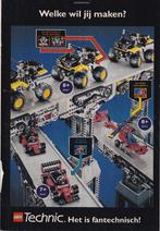 Retro reclame 1994 Lego speelgoed Technic fantechnisch, Overige typen, Ophalen of Verzenden