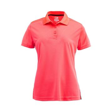 Cutter & Buck Kelowna Polo Women Neon Roze XS beschikbaar voor biedingen