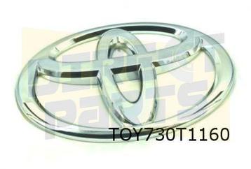 Toyota Aygo (-7/14) embleem logo ''Toyota'' achterklep Origi beschikbaar voor biedingen
