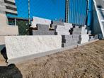 Grote voorraad Splitblokken stapelblok gevelsteen s-partij, Nieuw, Minder dan 100 cm, Minder dan 25 cm, Beton