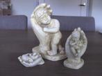 3 sculpturen baby in handen, Ophalen of Verzenden