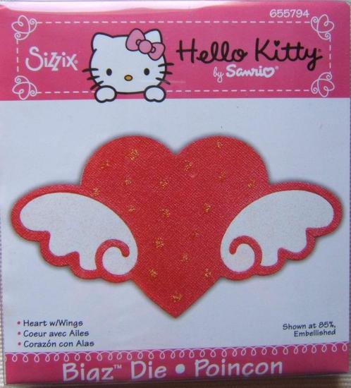 Sizzix bigz hello kitty, 3 verschilde soorten. nieuw., Hobby en Vrije tijd, Scrapbooking, Nieuw, Frame of Mal, Sizzix, Ophalen of Verzenden