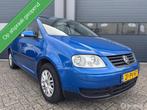 Volkswagen Touran 1.6-16V Athene Uitvoering, Voorwielaandrijving, 74 €/maand, 4 cilinders, Blauw