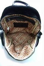 pailetten mesh glitter rugtas rugzak gothic punk rock emo, 40 cm of meer, Gebruikt, Verzenden, Overige merken