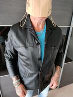 Kort leren Heren Jasje van P.M.E (PALL MALL ), Kleding | Heren, Ophalen of Verzenden, Zo goed als nieuw, Zwart