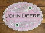 JOHN DEERE  r  kunststof reclamebord, Verzamelen, Ophalen of Verzenden, Zo goed als nieuw, Auto's