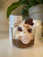 Nieuwjaarscadeau kaars, Overige materialen, Bruin, Nieuw, Ophalen of Verzenden