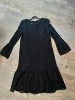 Feestelijke jurk ladress la dress mt m 38 40 kant, Maat 38/40 (M), Verzenden, Zwart, Zo goed als nieuw