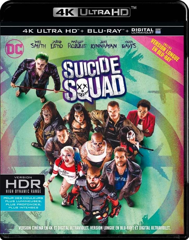 Suicide Squad 4K NLO 166409, Cd's en Dvd's, Blu-ray, Nieuw in verpakking, Ophalen of Verzenden