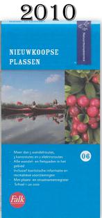 pl41 - Plattegrond /wandel / fietskaart Nieuwkoopse plassen, 2000 tot heden, Ophalen of Verzenden, Nederland, Landkaart