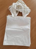 Set van 14 canvas witte tassen om zelf te bedrukken, Ophalen of Verzenden, Nieuw