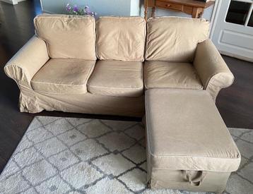 IKEA Ektorp 3-zit bank met hocker GRATIS! - afbeelding 2