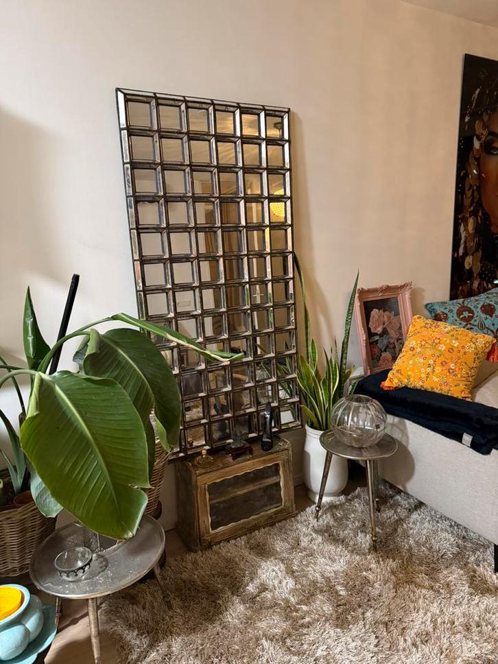 PTMD 72 vakken spiegel top stuk 84 x162, Huis en Inrichting, Woonaccessoires | Spiegels, Zo goed als nieuw, Minder dan 100 cm