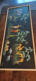 Afrikaanse kunst gesigneerd, Antiek en Kunst, Kunst | Niet-Westerse kunst, Ophalen of Verzenden