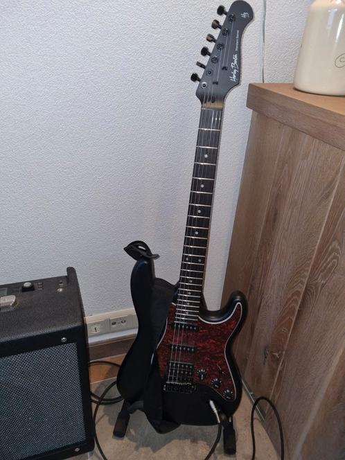 Gitaar en versterker, Fender Mustang GTX 50, Harley Benton, Muziek en Instrumenten, Snaarinstrumenten | Gitaren | Elektrisch, Nieuw