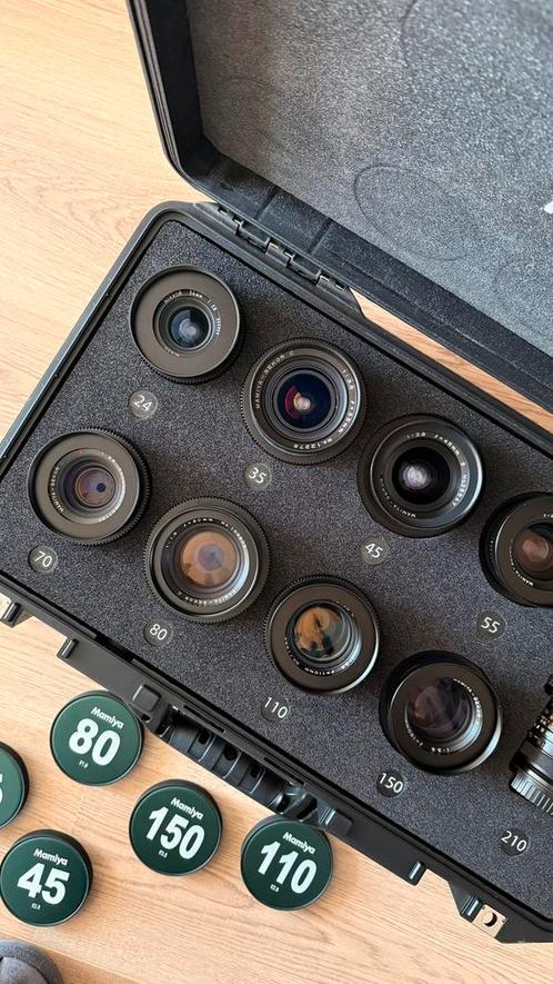 Mamiya Sekor C Cine-Mod Vintage Lens Set, Audio, Tv en Foto, Fotografie | Lenzen en Objectieven, Ophalen