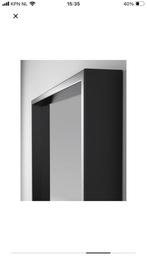 Zwarte IKEA spiegel - NISSENAL, Ophalen, Zo goed als nieuw, 150 tot 200 cm, Rechthoekig