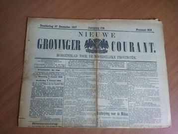 Nieuwe groninger courant. Morgenblad voor de noordelijke beschikbaar voor biedingen