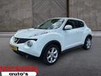 Nissan Juke 1.6 Acenta Eco, navi, ecc (bj 2011), Euro 5, Stof, 4 cilinders, Met garantie (alle)
