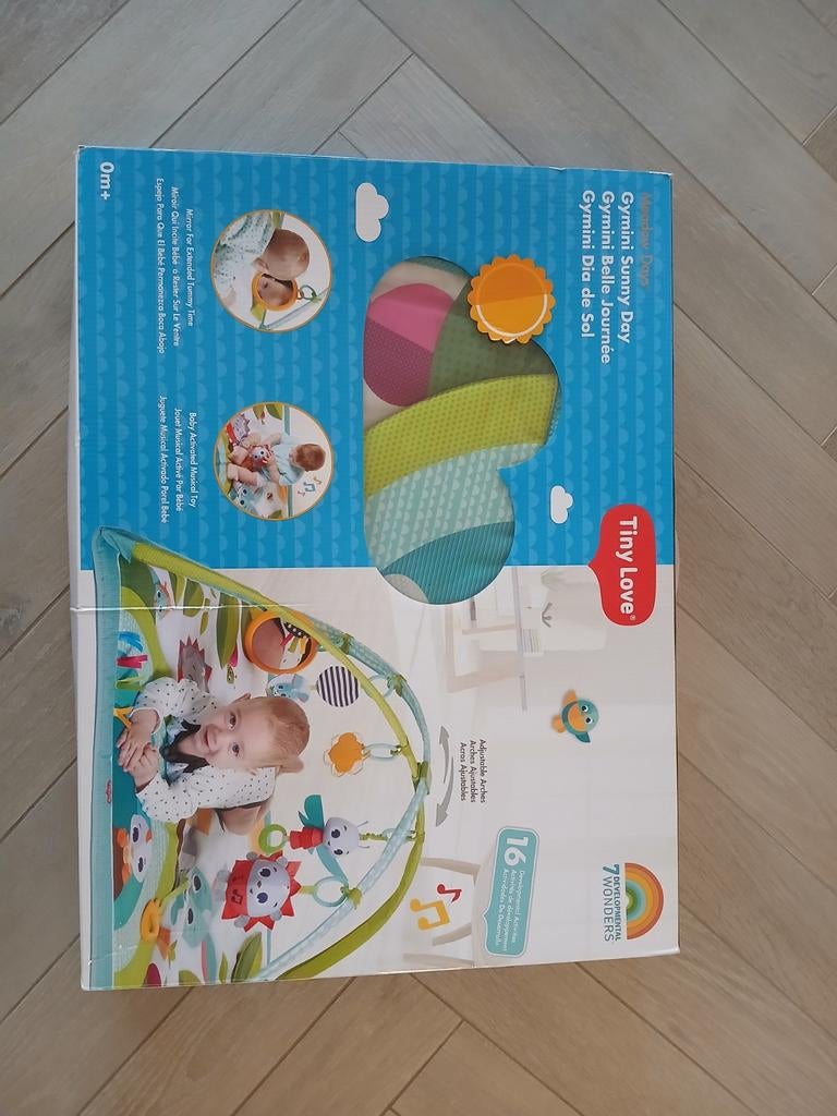 Tiny Love Babygym, Kinderen en Baby's, Speelgoed | Babyspeelgoed, Ophalen, Zo goed als nieuw, Babygym, Met licht
