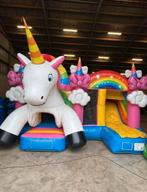 Springkussen Unicorn te huur, Ophalen of Verzenden, Gebruikt