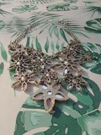 Modeverziering Halsketting met starenmuster, Ophalen of Verzenden, Zo goed als nieuw, Overige kleuren, Overige materialen