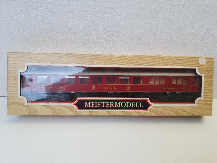 ILIPUT H0 827 00 DSG-Speisewagen in OVP, Hobby en Vrije tijd, Modeltreinen | H0, Zo goed als nieuw, Wagon, Gelijkstroom of Wisselstroom