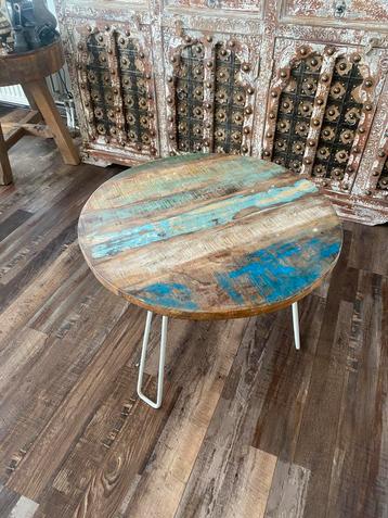 Industrieel Inklapbaar Tafeltje - 60cm beschikbaar voor biedingen