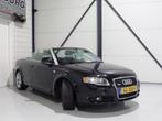 Audi A4 Cabriolet 2.0 TFSI S-Line "Automaat" Leer Xenon Stoe, Auto's, Open dak, Gebruikt, Zwart, 4 cilinders