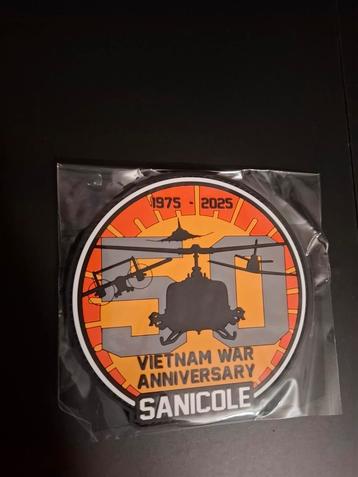 PVC patch anniversary Sanicole 2025  beschikbaar voor biedingen