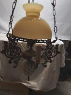 Oude olie hanglamp, Antiek en Kunst, Antiek | Lampen, Ophalen of Verzenden