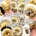 Haarpins fluffy donuts voor je wedstrijd knot !!, Ophalen of Verzenden, Nieuw, Dressuur
