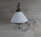 Wandlamp met Glazen Kap, Huis en Inrichting, Lampen | Wandlampen, Ophalen, Zo goed als nieuw, Glas