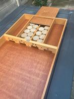 Sjoelbak Homas plm 181 cm met 30 sjoelschijven, Hobby en Vrije tijd, Gezelschapsspellen | Bordspellen, Ophalen