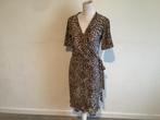 Studio Anneloes Jurk Maat M Bruin Travelstof, Maat 38/40 (M), Bruin, Ophalen of Verzenden, Zo goed als nieuw