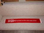 Coca-Cola Sjaal - Football on the Coke Side of Life, Contact via website, Coca-Cola, Overige maten, Ophalen of Verzenden