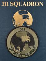 311 squadron patch (toned down), Verzamelen, Luchtvaart en Vliegtuigspotten, Ophalen of Verzenden, Zo goed als nieuw, Patch, Badge of Embleem