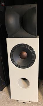 J&S Acoustics Pandora Highend Horn Loudspeaker RCF, Audio, Tv en Foto, Luidsprekers, Gebruikt, 120 watt of meer, Front, Rear of Stereo speakers