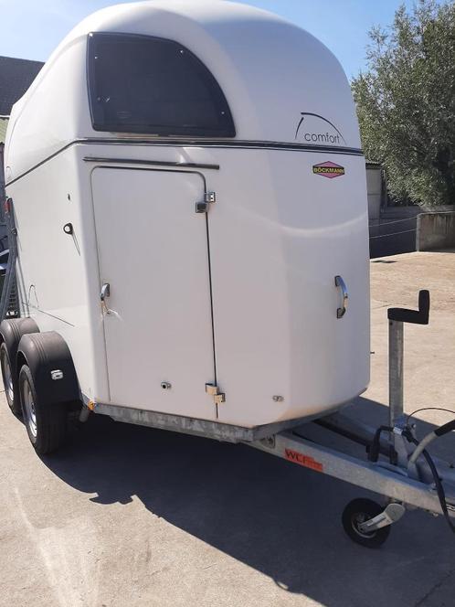Böckmann Comfort 2 paardstrailer (2019), Dieren en Toebehoren, Paarden en Pony's | Trailers en Aanhangwagens, Gebruikt, 2-paards trailer