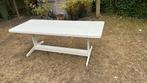 Sloophouten tafel Piet Hein Eek, Huis en Inrichting, Ophalen, 200 cm of meer, Zo goed als nieuw, Vijf personen of meer
