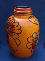 Grote West Germany aardewerk vaas 51 cm ds 30 cm, Ophalen