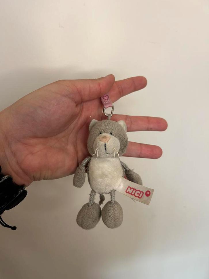 Sleutelhanger merk Nici kat, Verzamelen, Sleutelhangers, Gebruikt, Dier of Natuur, Ophalen of Verzenden